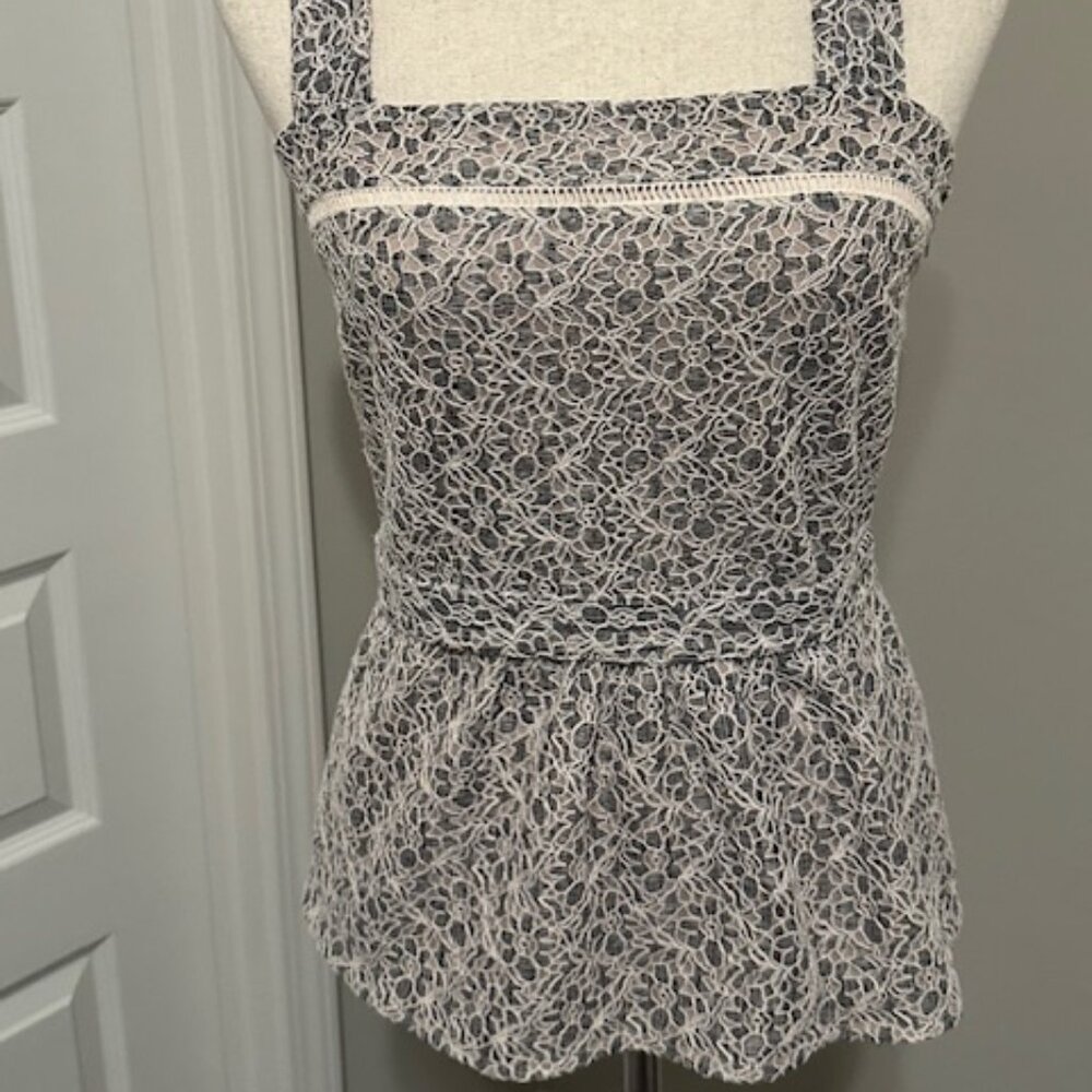 Brand New Banana Republic Tank, Gray/Tan, Size XS